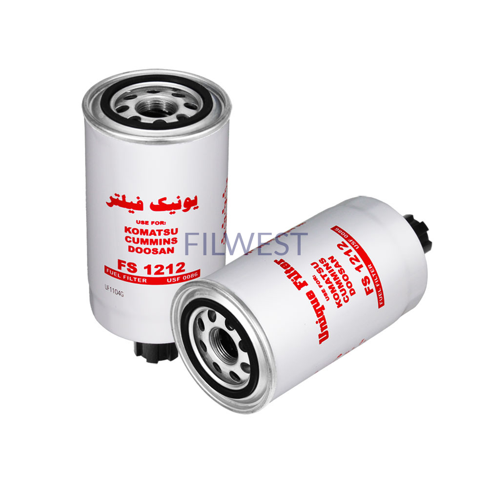 فیلتر آبگیر گازوئیل لودر کوماتسو 155-470، بیل کوماتسو D80، بلدوزر کوماتسو PC600، کاترپیلار، بیل دلتا 360، کمنز، هیتاچی EX750-800، هیوندا، لیبهر، امپاور BD300 (شیردار) یونیک