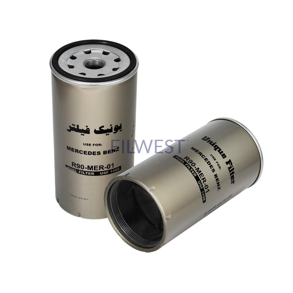 فیلتر آبگیر گازوئیل مرسدس بنز آکسور و آکتروس، ولوو L90E، موتورهای کامنز HD90B، بیل نیوهلند 215 (باشیشه) یونیک