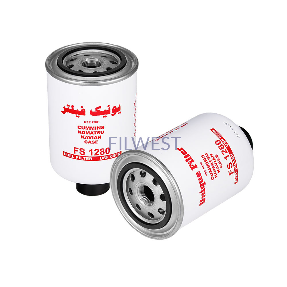فیلتر آبگیرگازوئیل موتورهای کمنز، بیل کیس، بیل هیوندا، بیل لیوگانگ 920، کوماتسو، کاویان، دانگ فنگ(البرز) D300ا و T375 (شیر تخلیه) یونیک