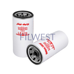 فیلتر روغن کوماتسو (دوپله کوتاه)، کامیون (C&C)، دافران، دیما، فوتون، امپاور BD500 یونیک