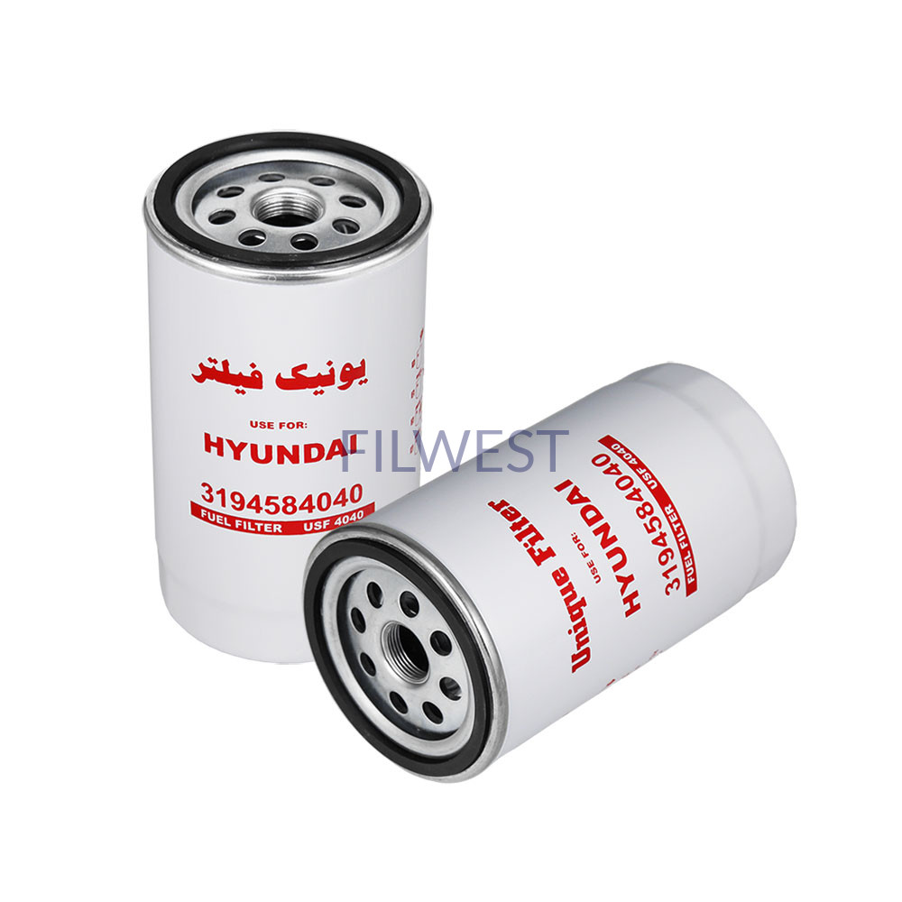 فیلتر گازوئیل بیل مکانیکی هیوندا موتور H، بیل هیوندا 210 یونیک