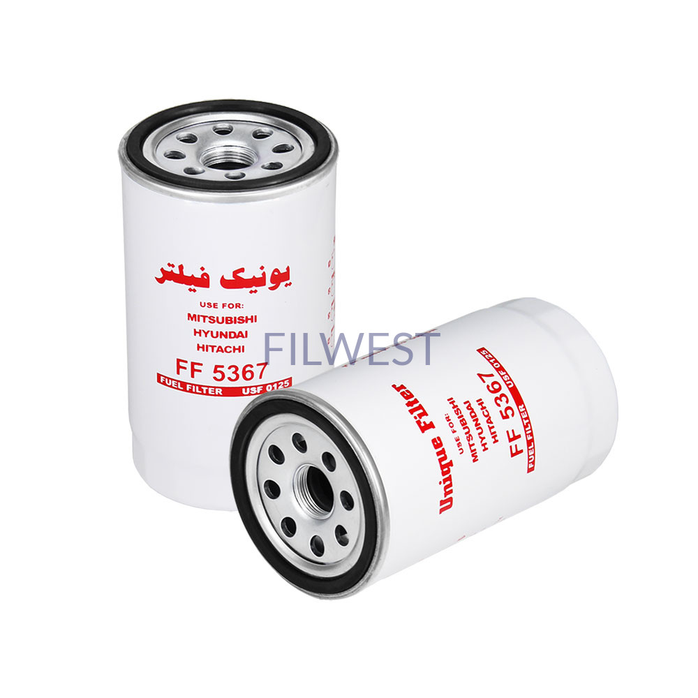 فیلتر گازوئیل گریدر میتسوبیشی MG 500 ,530، لودر هیوندا 10تن، بیل هیوندا  380، هیتاچی EX230-450/ZX120-450 یونیک