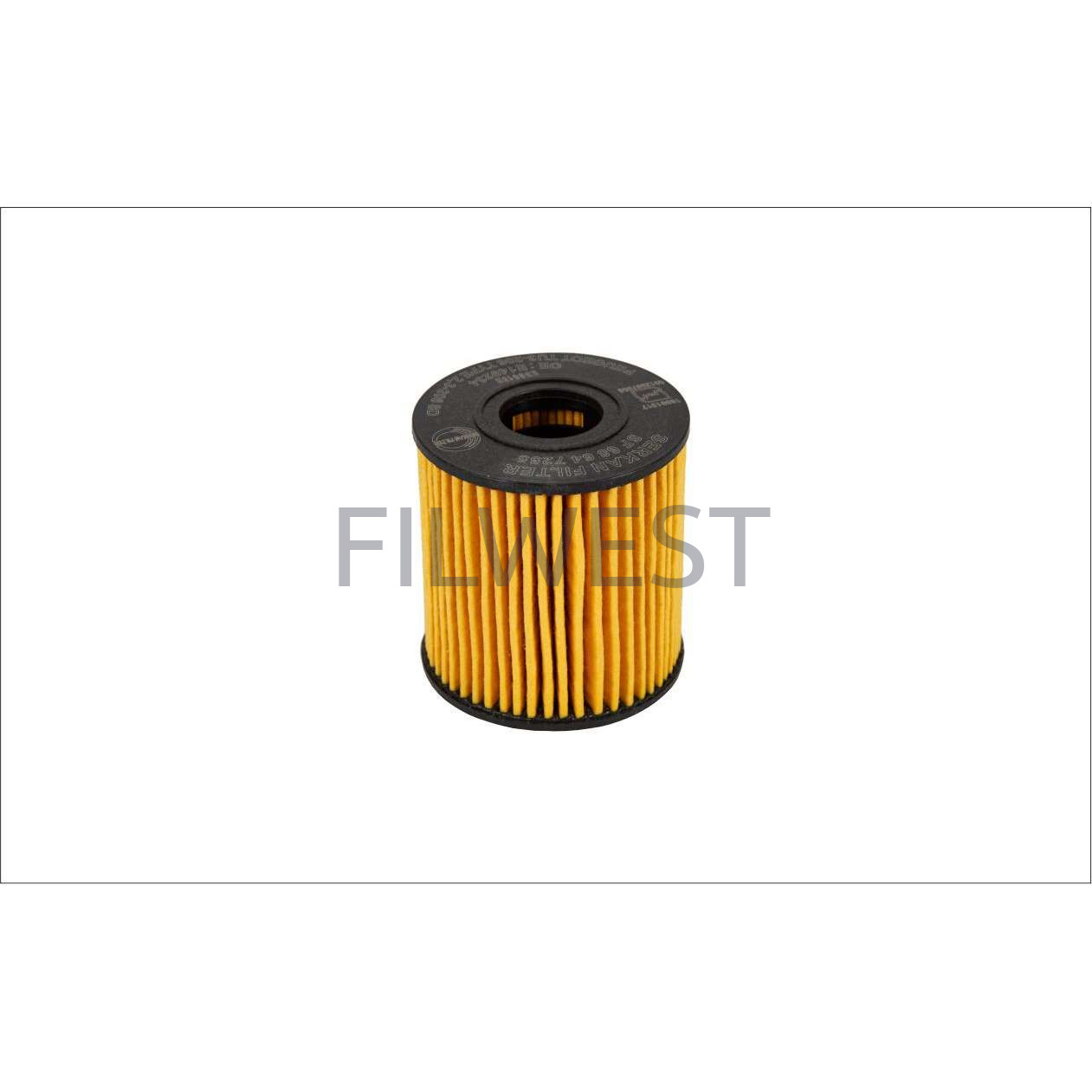 فیلتر روغن پژو (موتورهای TU3) 206 تیپ 2 و 3 (1385 به بعد)، 206SD(V6,V19,V20) (1385 به بعد) ( دوسر پلاستیکی اویی) فیلتر سرکان