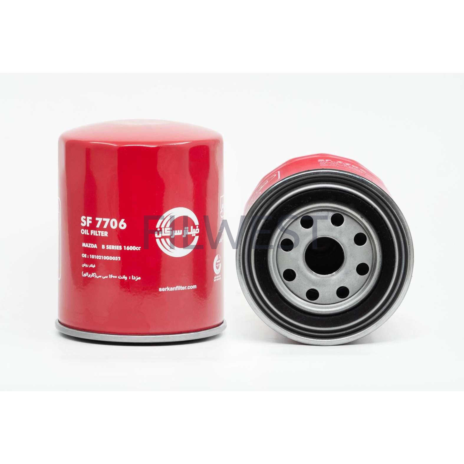 فیلتر روغن مزدا وانت 1600cc (کاربراتور) فیلتر سرکان