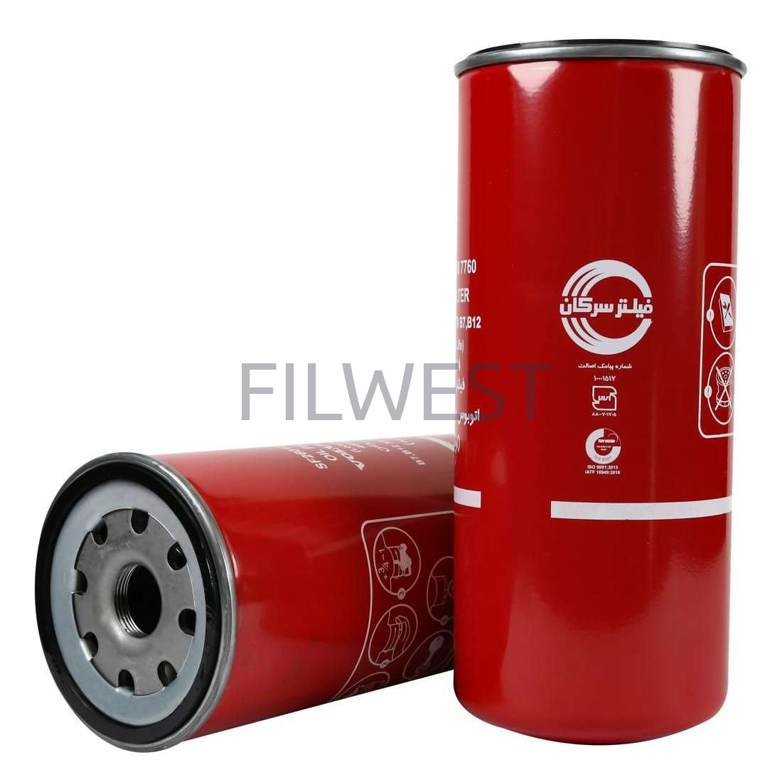 فیلتر روغن اتوبوس ولوو B7,B12(اولیه) فیلتر سرکان