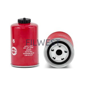 فیلتر آبگیر گازوئیل (ته پیچ دار) کامیون کاویان K106، K108، K110، ثانویه نیسان دیزل دانگ فنگ و هیوندای موتور کمنزی - بیل 330(9s-lc330) هیوندای فیلتر سرکان
